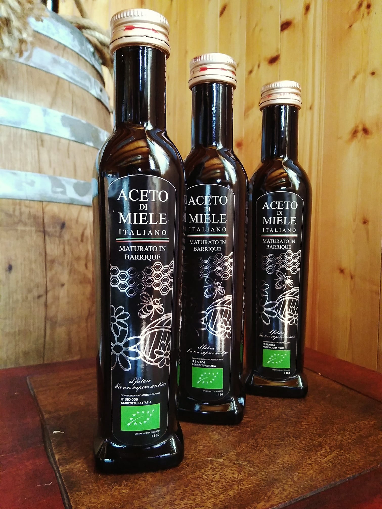 ACETO BIO DI MIELE BARRIQUE 250 ml da Il miele della vita