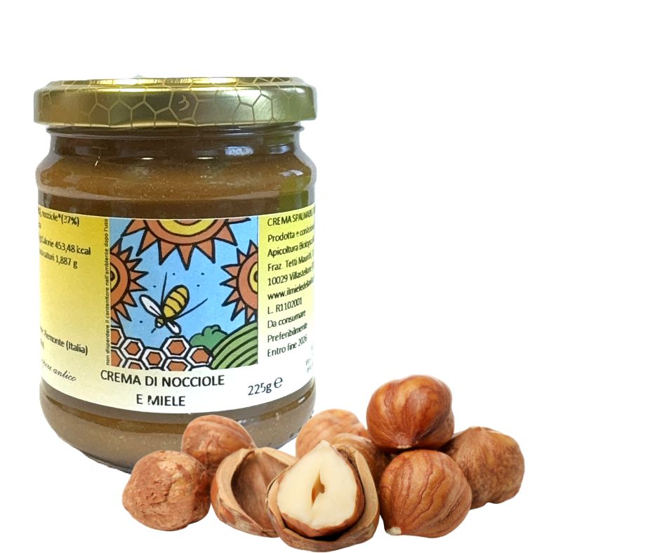 CREMA DI NOCCIOLE E MIELE da Il miele della vita