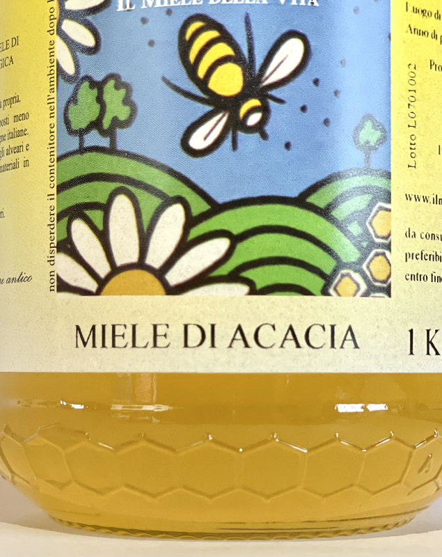 MIELE BIOLOGICO DI ACACIA 1Kg da Il miele della vita