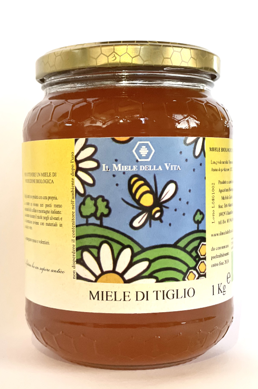MIELE BIOLOGICO DI TIGLIO 1Kg da Il miele della vita