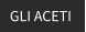GLI ACETI